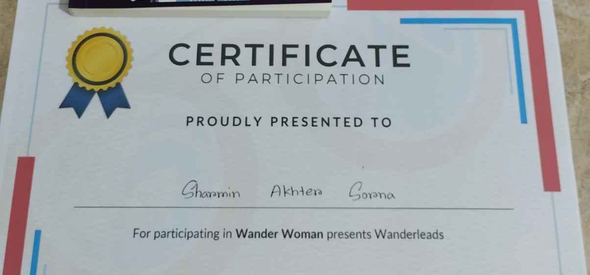 A certificate is not just a piece of paper—it represents growth, learning, and the courage to lead with purpose.